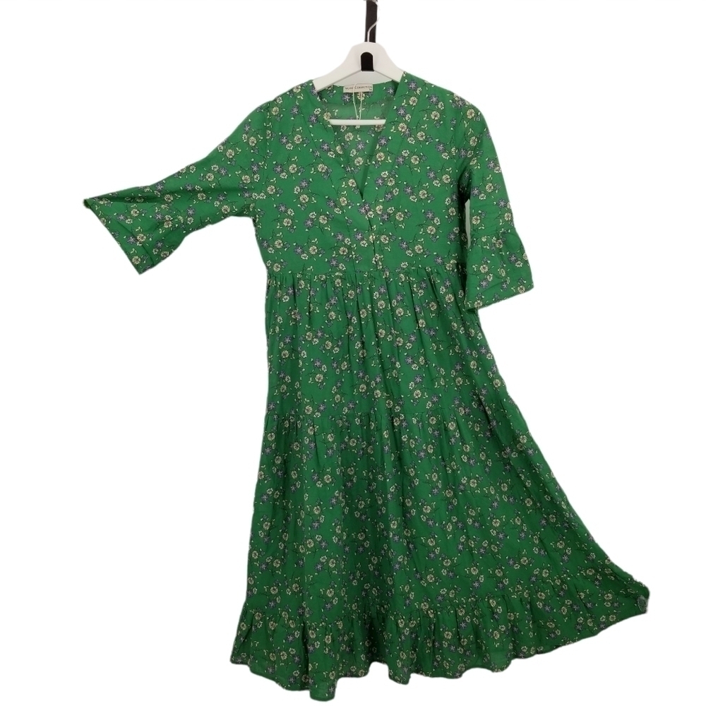 Mudo Collection Long Prairie Style Maxi Dress Size XS